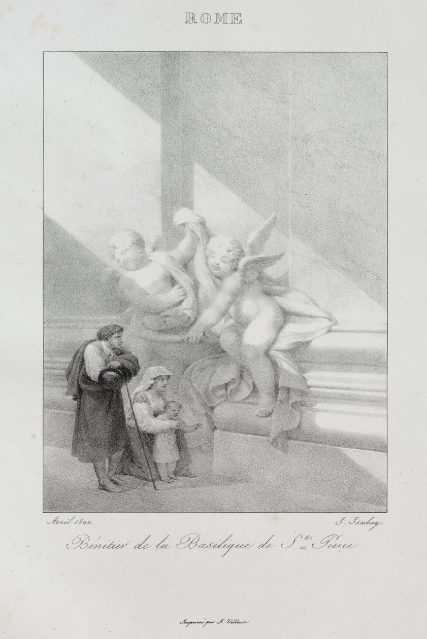 Viaggio in Italia nel 1822 da Jean Baptiste Isabey