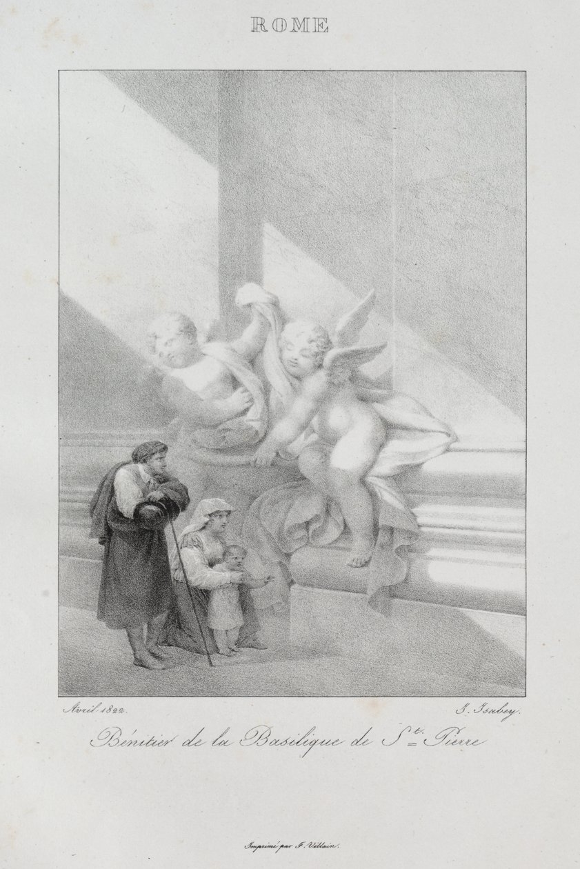 Viaggio in Italia nel 1822 da Jean-Baptiste Isabey