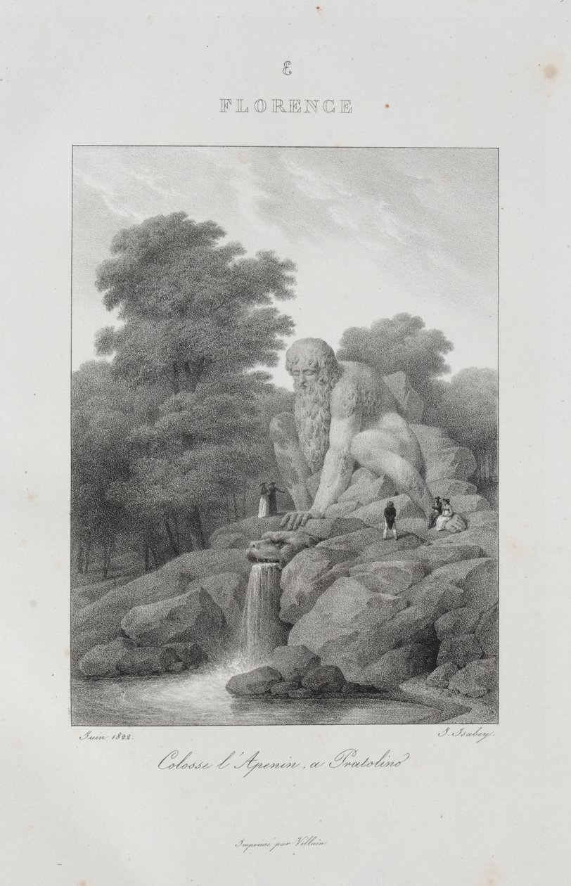 Viaggio in Italia nel 1822 da Jean Baptiste Isabey