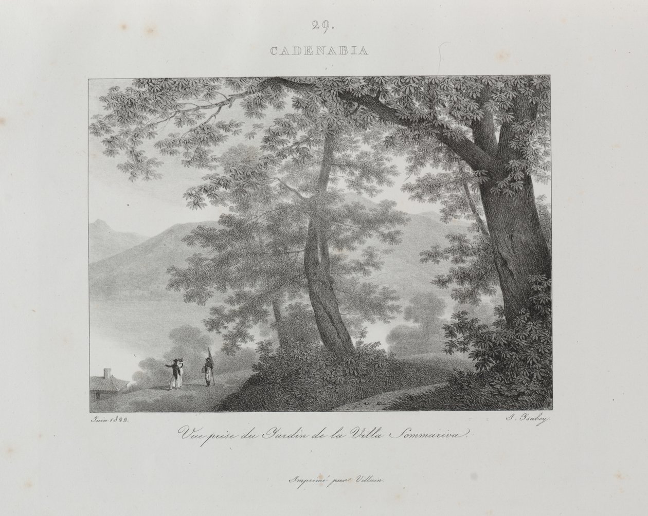 Viaggio in Italia nel 1822 da Jean Baptiste Isabey