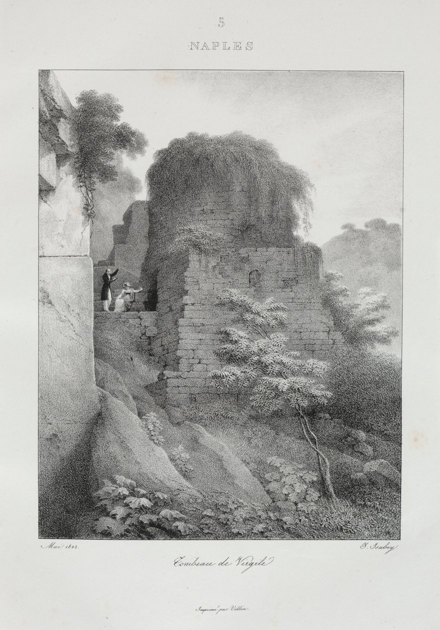 Viaggio in Italia nel 1822 da Jean-Baptiste Isabey
