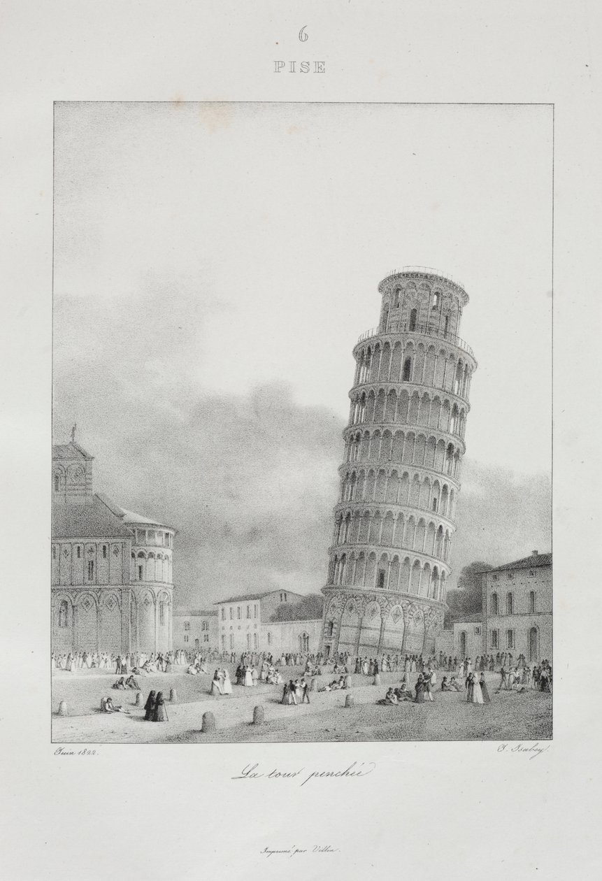 Viaggio in Italia nel 1822 da Jean Baptiste Isabey