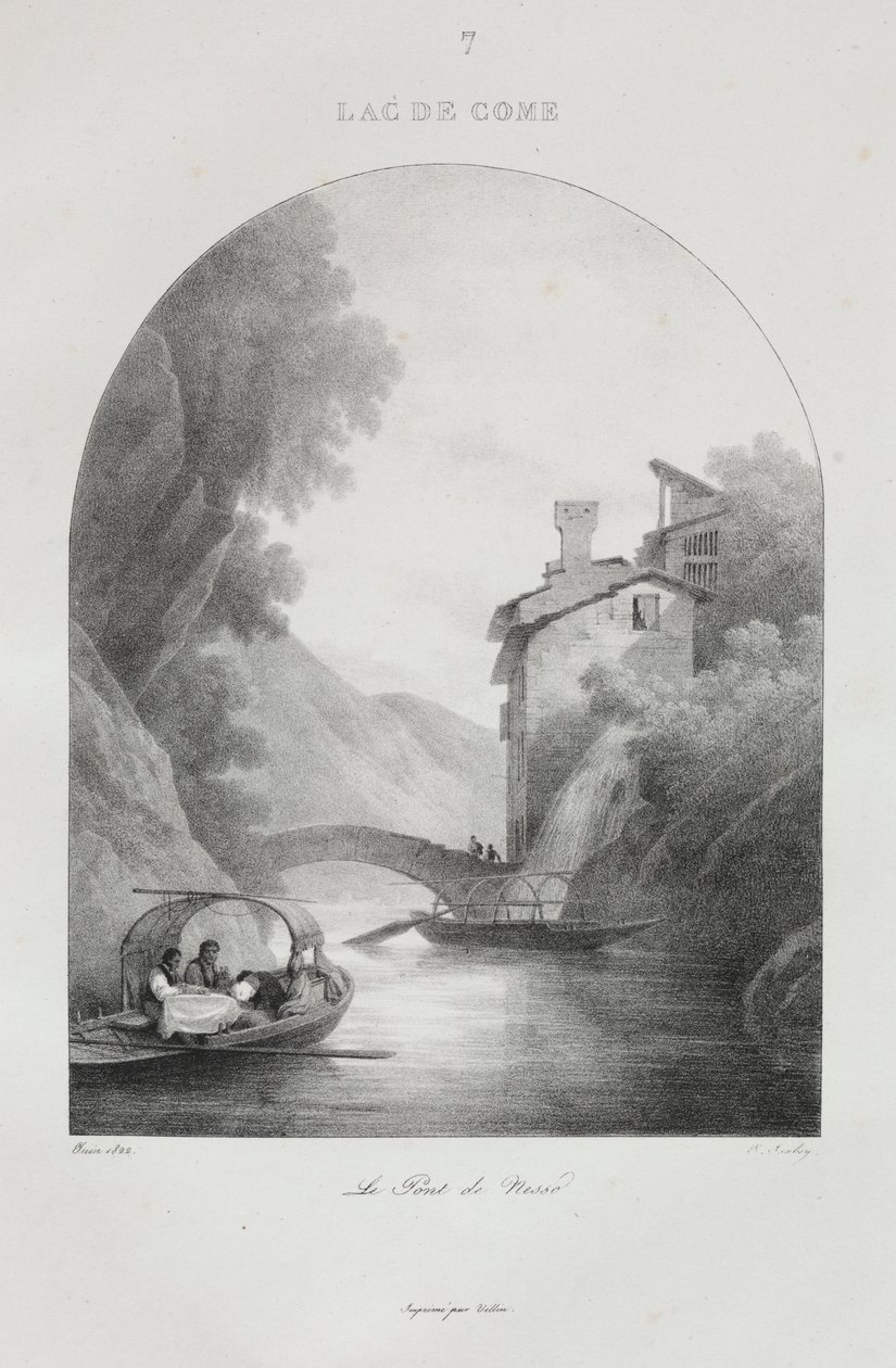 Viaggio in Italia nel 1822 da Jean Baptiste Isabey