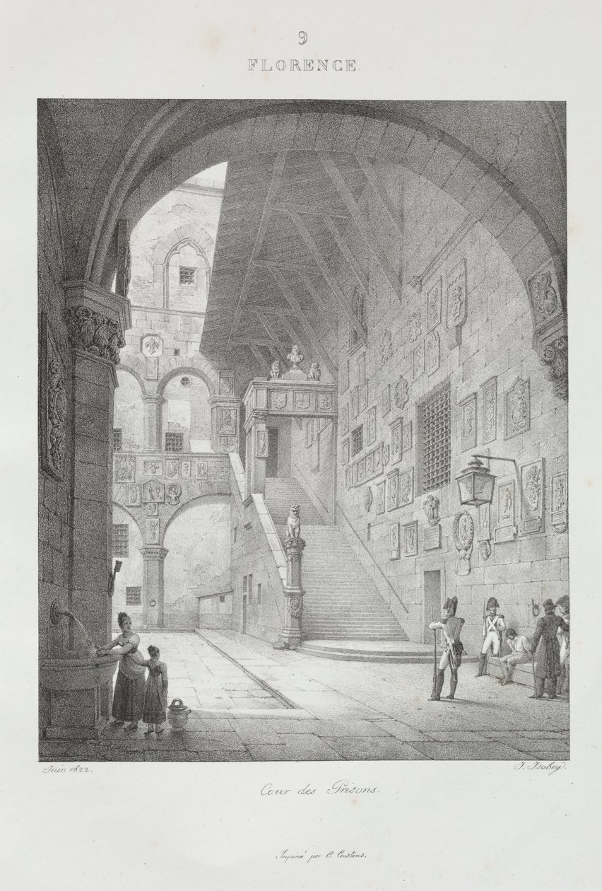 Viaggio in Italia nel 1822 da Jean-Baptiste Isabey