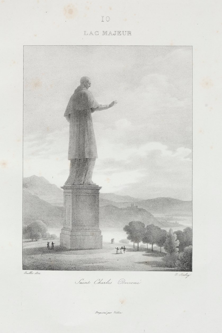 Viaggio in Italia nel 1822 da Jean Baptiste Isabey