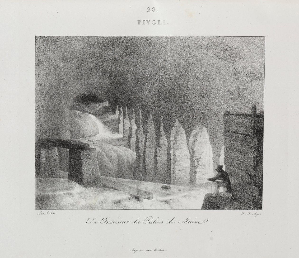 Viaggio in Italia nel 1822 da Jean Baptiste Isabey