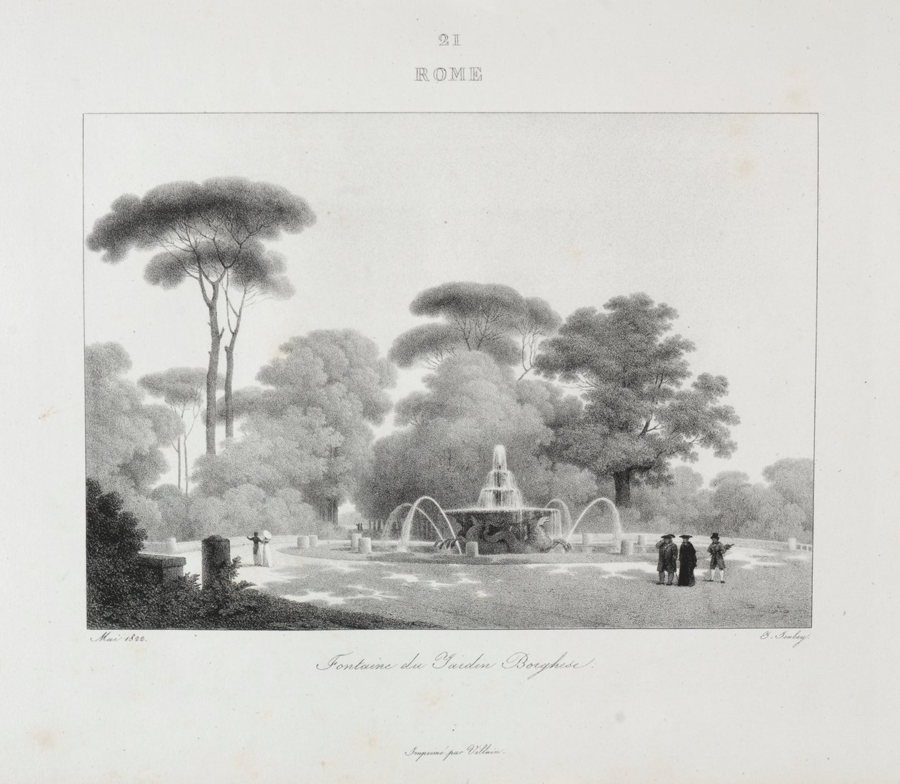 Viaggio in Italia nel 1822 da Jean-Baptiste Isabey