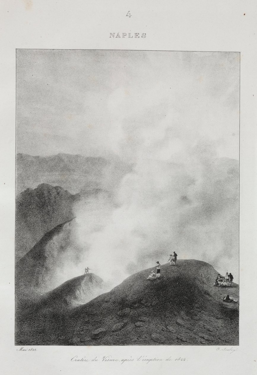 Viaggio in Italia nel 1822, 1833 da Jean Baptiste Isabey