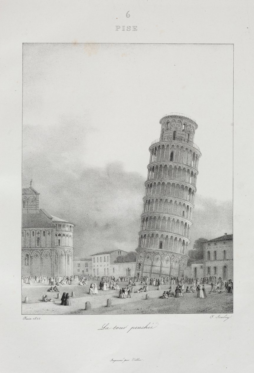 Viaggio in Italia nel 1822 da Jean Baptiste Isabey