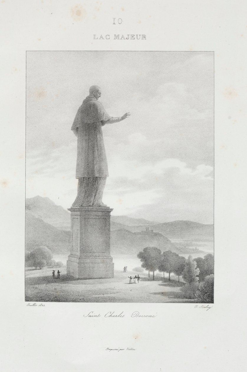 Viaggio in Italia nel 1822, 1833 da Jean Baptiste Isabey