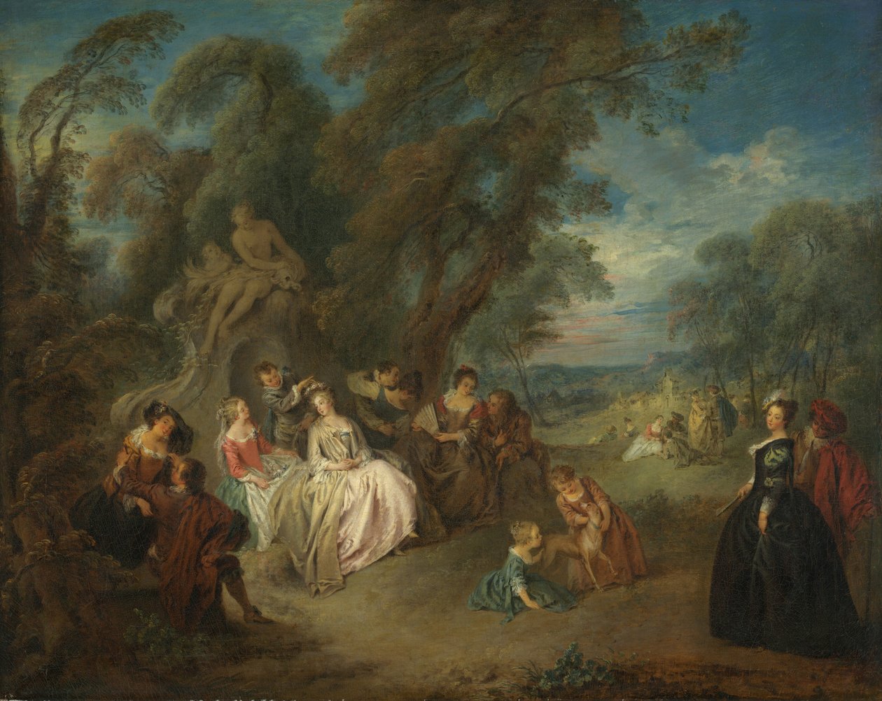 Festa campestre da Jean-Baptiste Joseph Pater