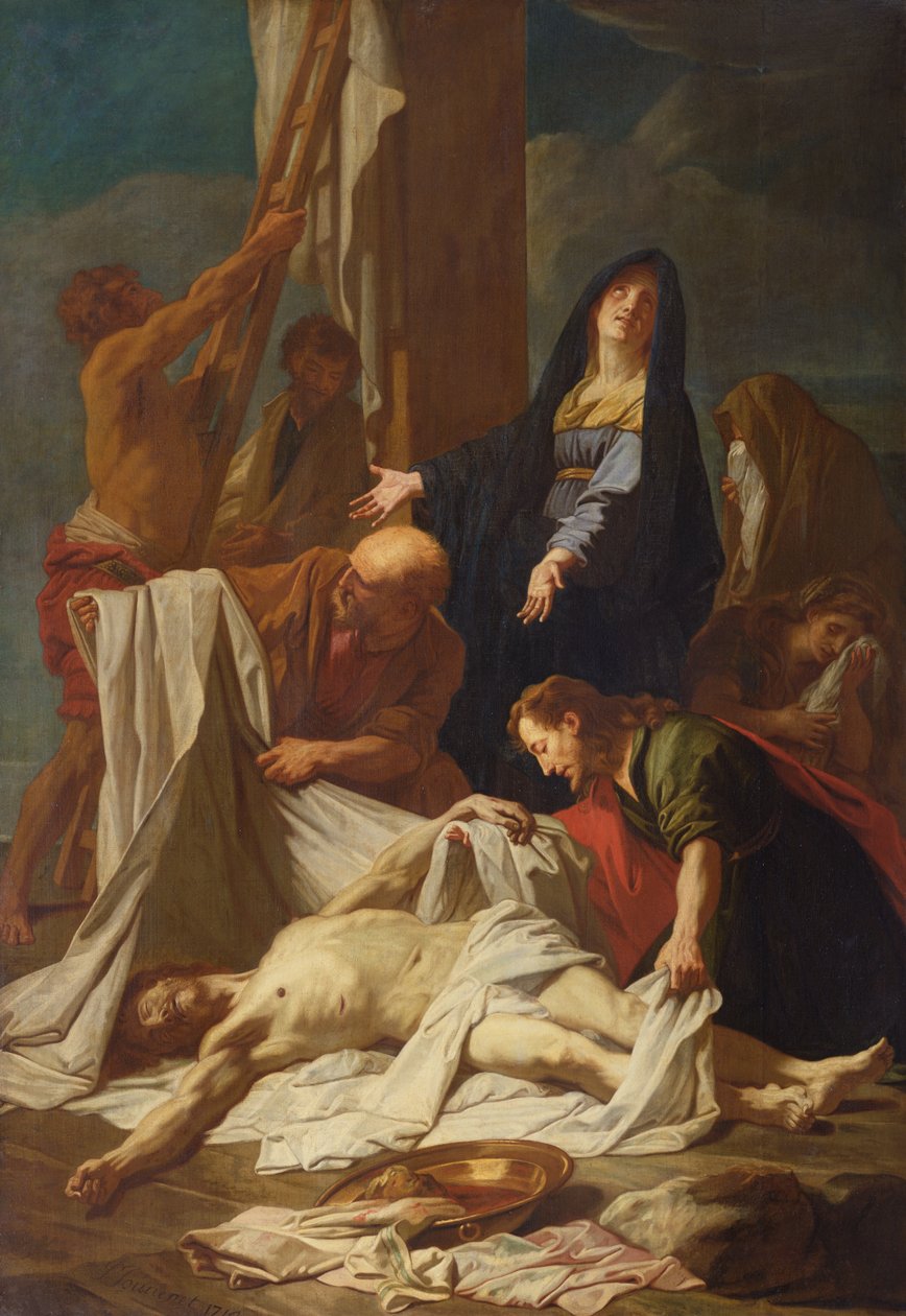La discesa di Cristo dalla croce da Jean Baptiste Jouvenet