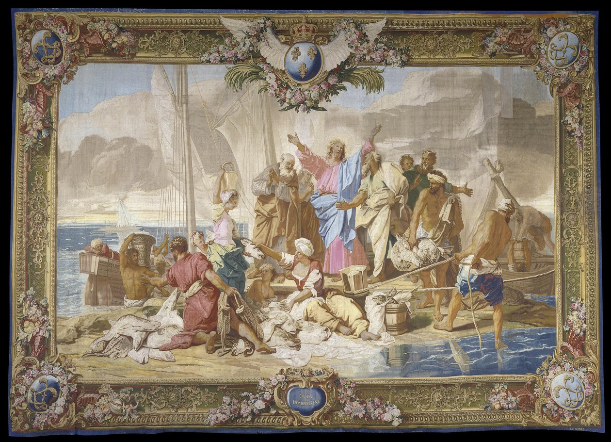 La Pesca miracolosa da Jean Baptiste Jouvenet