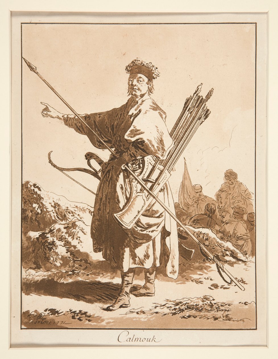Calmuc da Jean Baptiste Le Prince