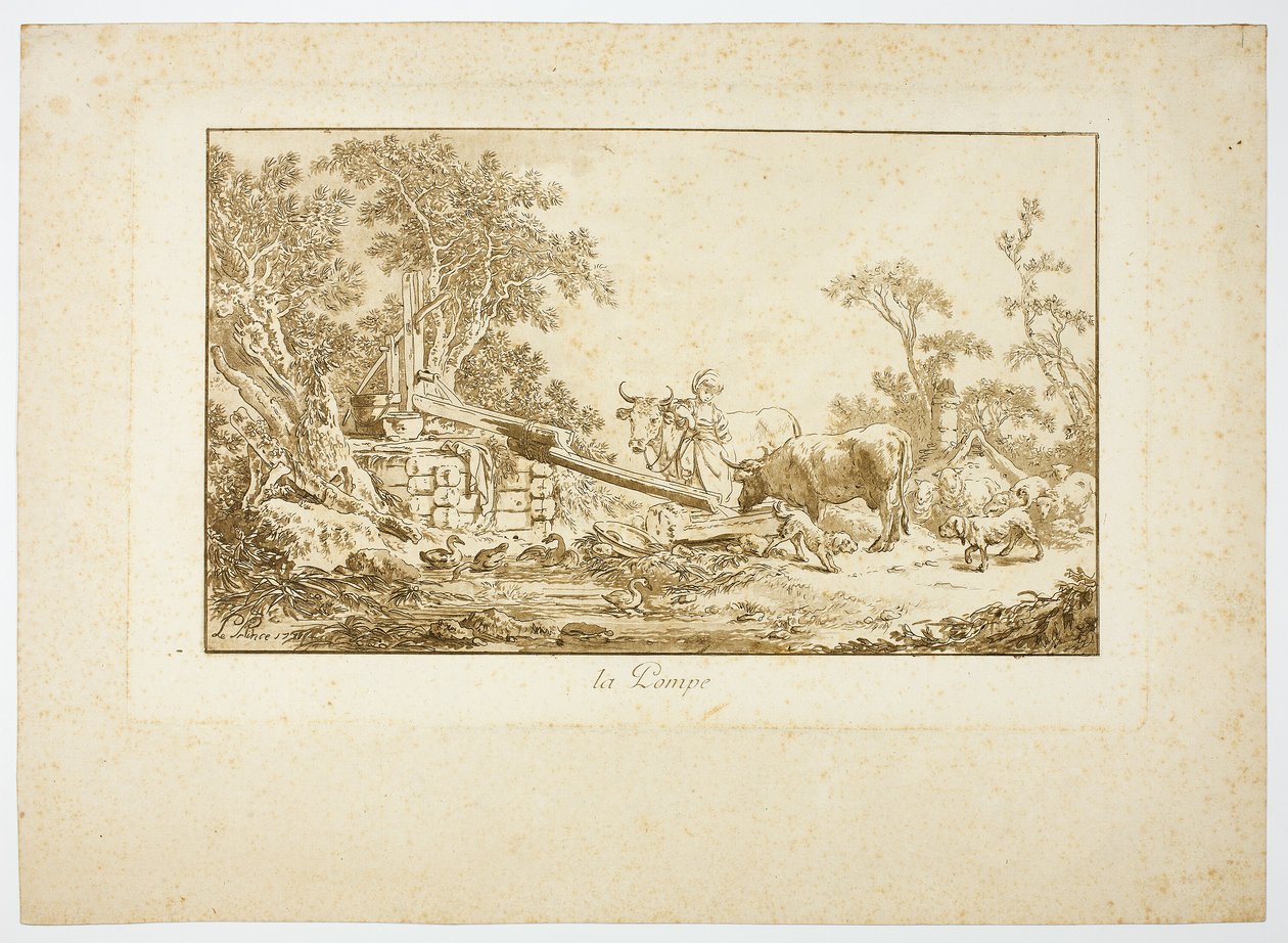 La pompa da Jean Baptiste Le Prince
