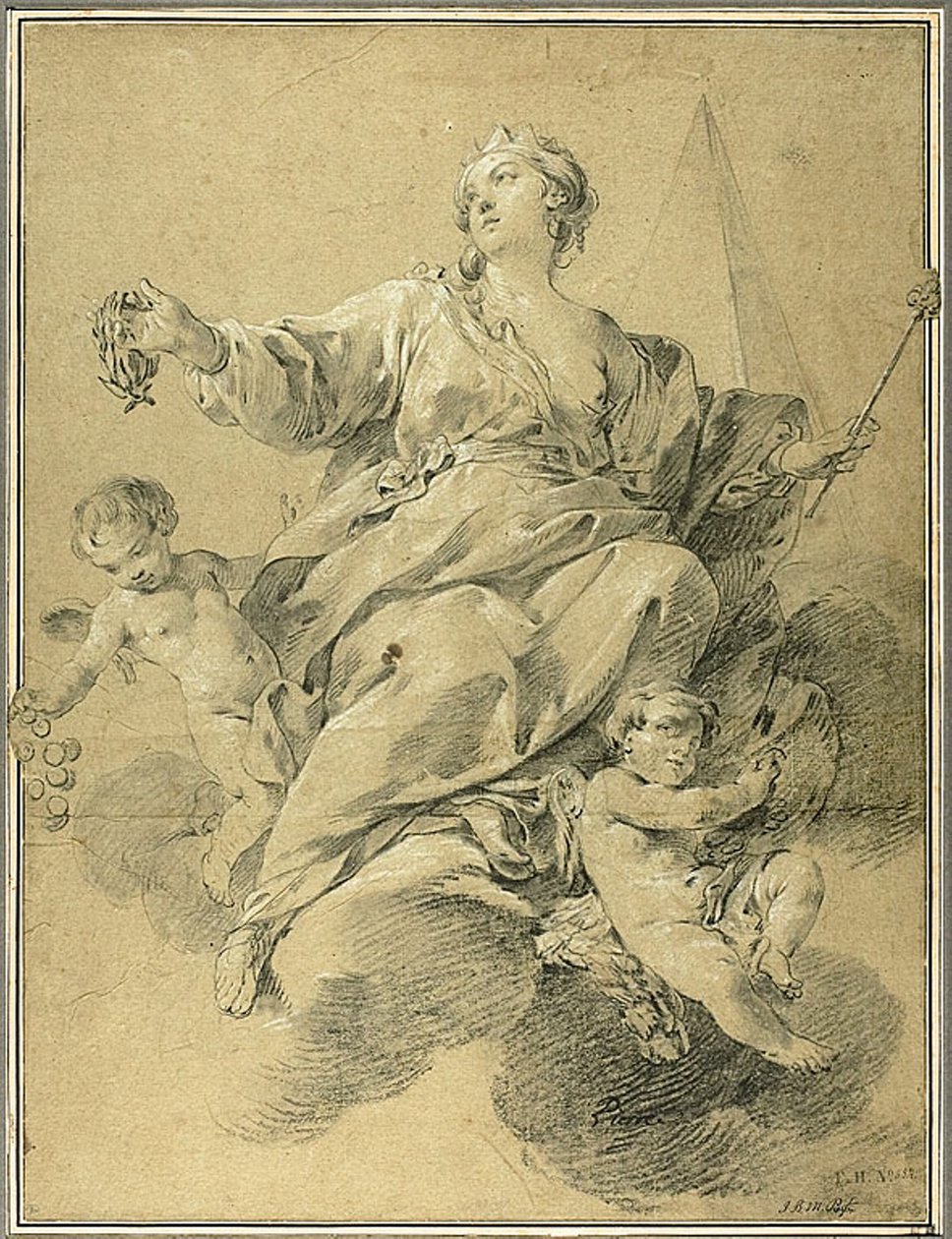 Allegoria della vittoria da Jean Baptiste Marie Pierre