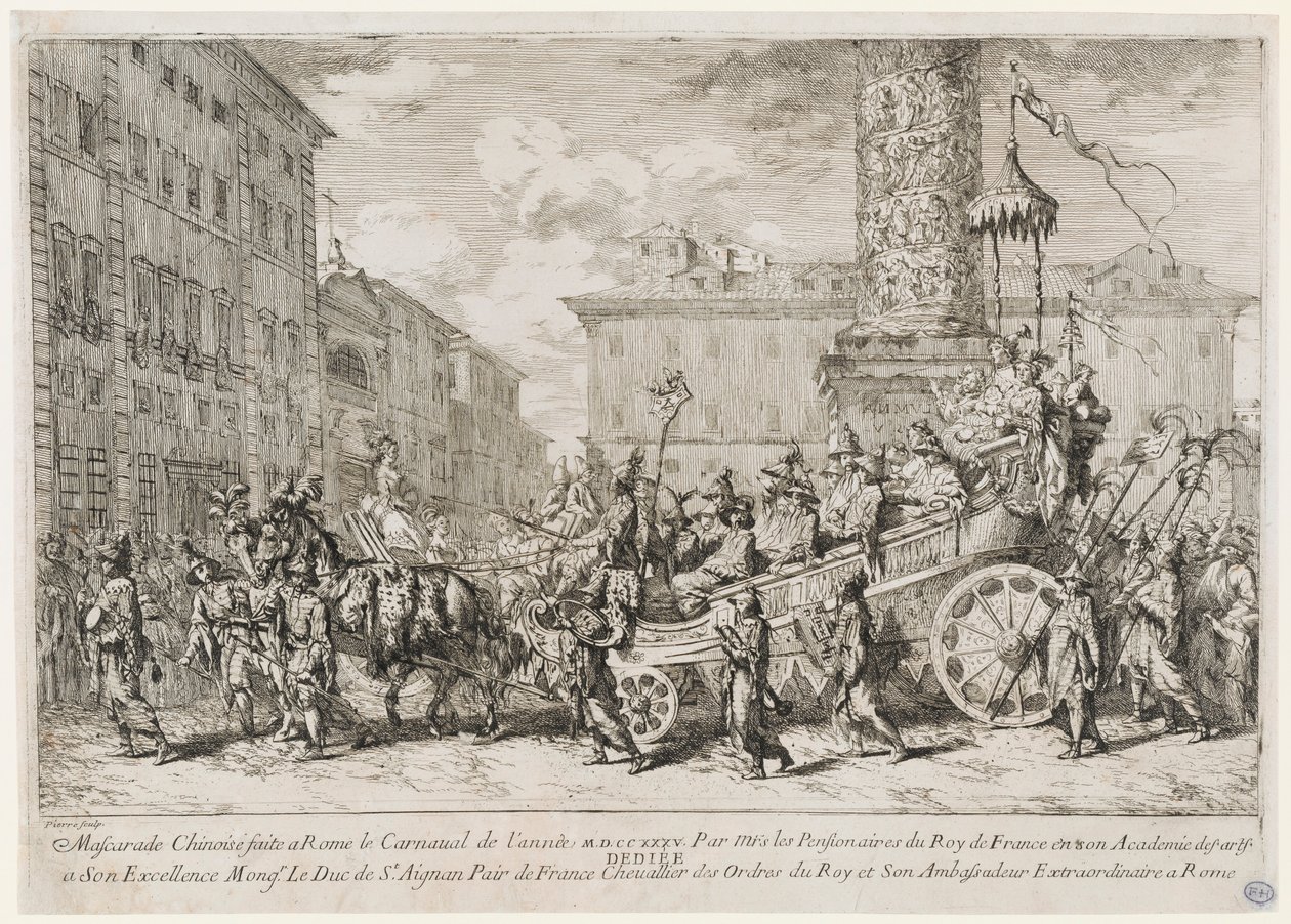 La Mascarade Chinoise da Jean Baptiste Marie Pierre