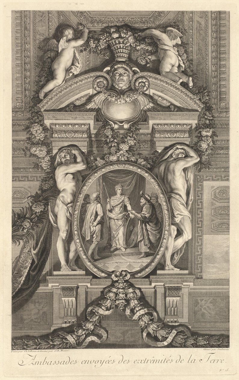 Ambasciate Inviate dagli Estremi Confini della Terra [tav. 15] da Jean Baptiste Masse