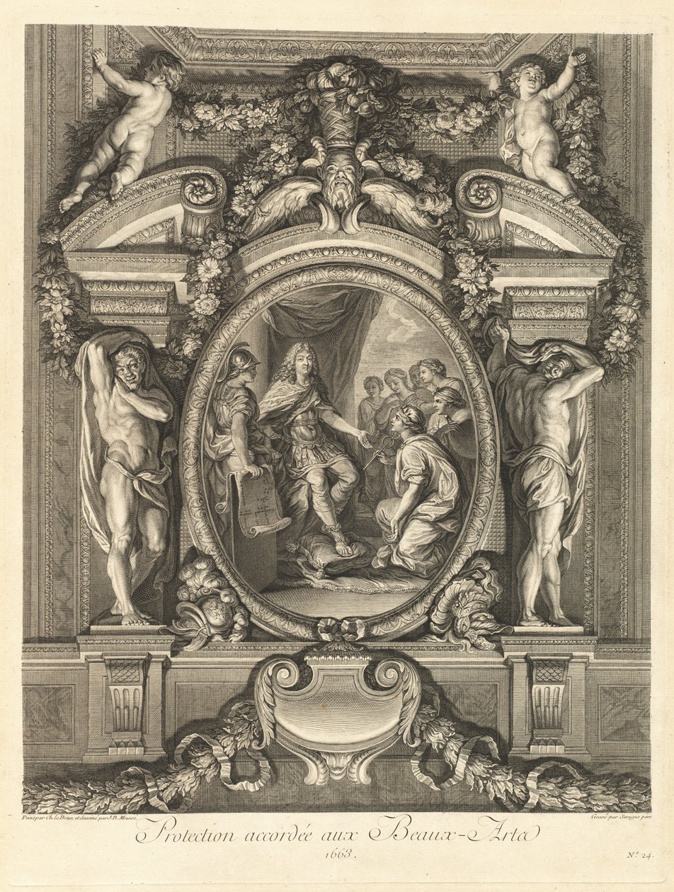 Protezione Accordata alle Belle Arti 1663 [pl. 24] da Jean Baptiste Masse