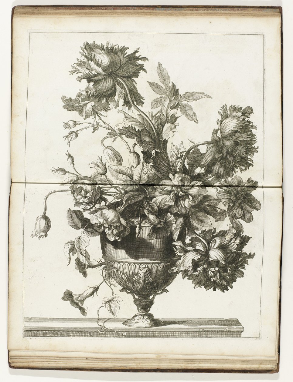 Vaso di fiori da Jean Baptiste Monnoyer