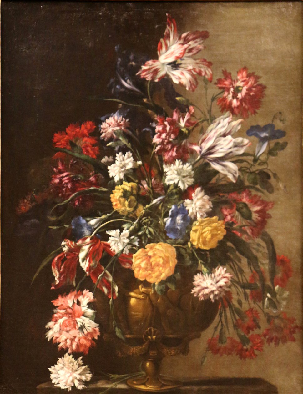 Fiori in vaso. da Jean Baptiste Monnoyer