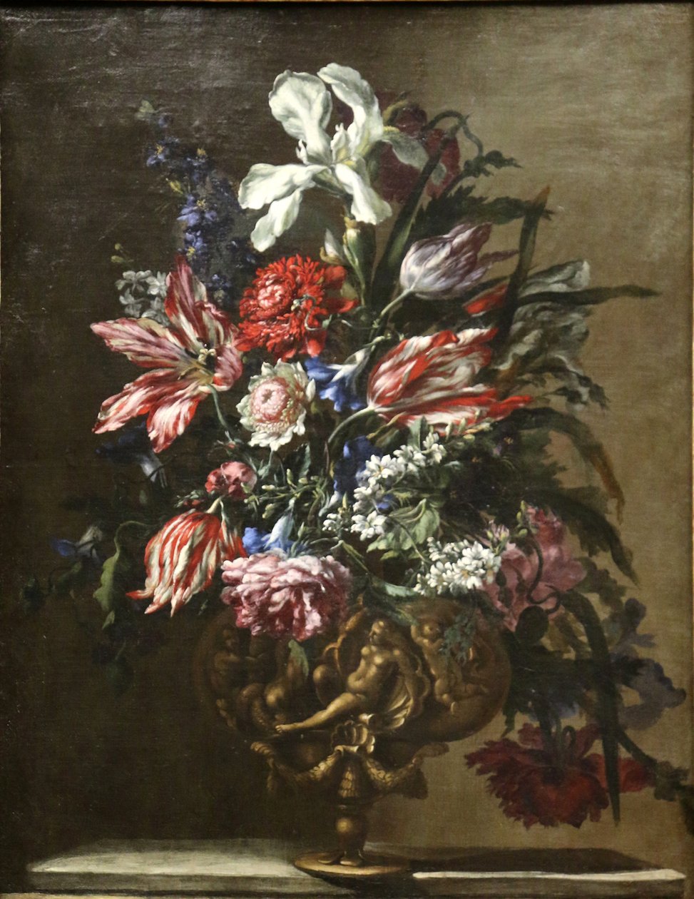 Fiori in vaso. da Jean Baptiste Monnoyer