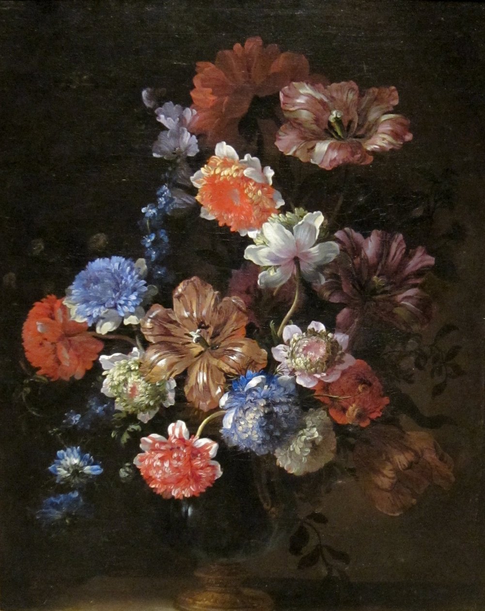 Natura morta di fiori" di Jean-Baptiste Monnoyer, Museo d