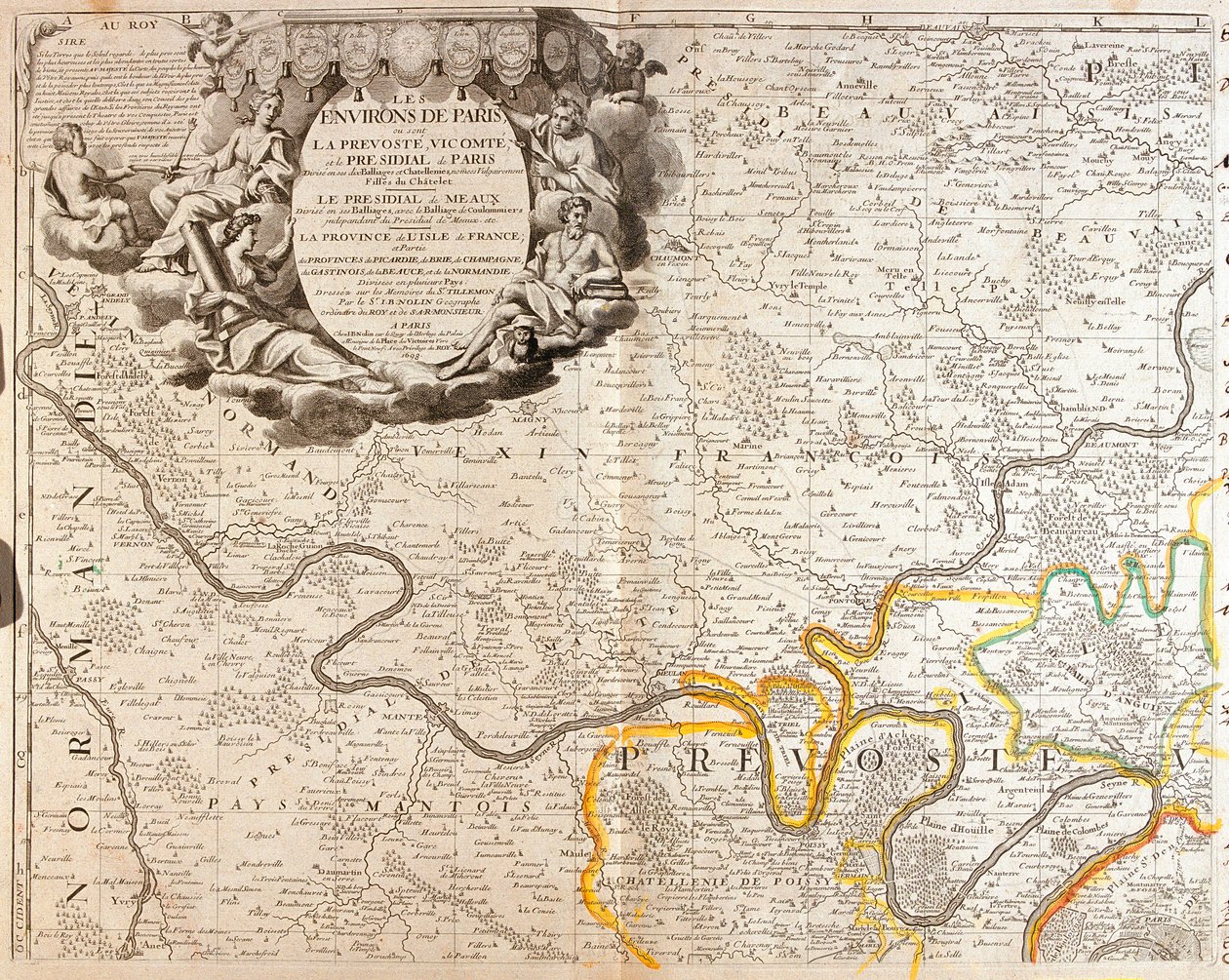 Mappa del nord-ovest dell