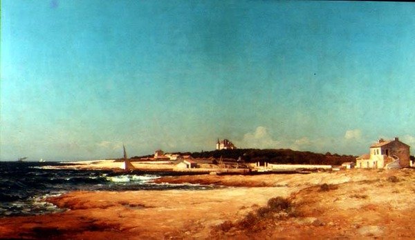 Scena costiera da Jean Baptiste Olive