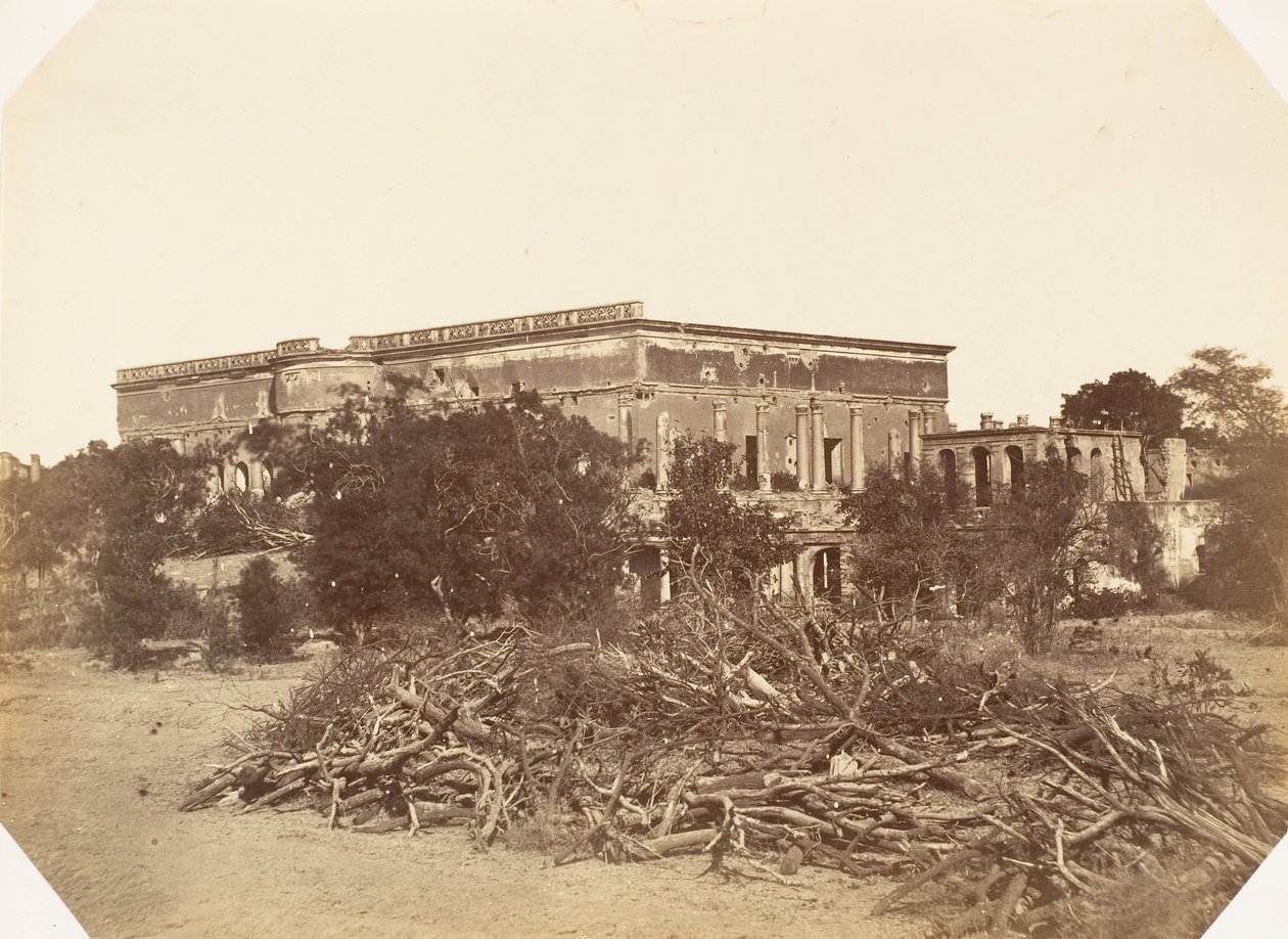 Casa Metcalfe, Delhi da Jean Baptiste Oscar Mallitte