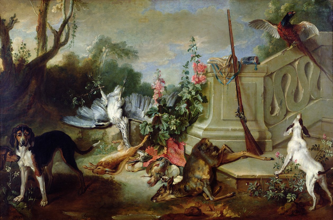 Il ritorno della caccia, 1732 da Jean Baptiste Oudry