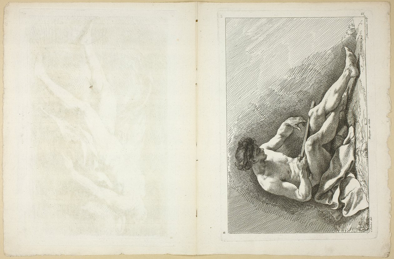 Figura (recto e verso), dal Secondo libro di figure d
