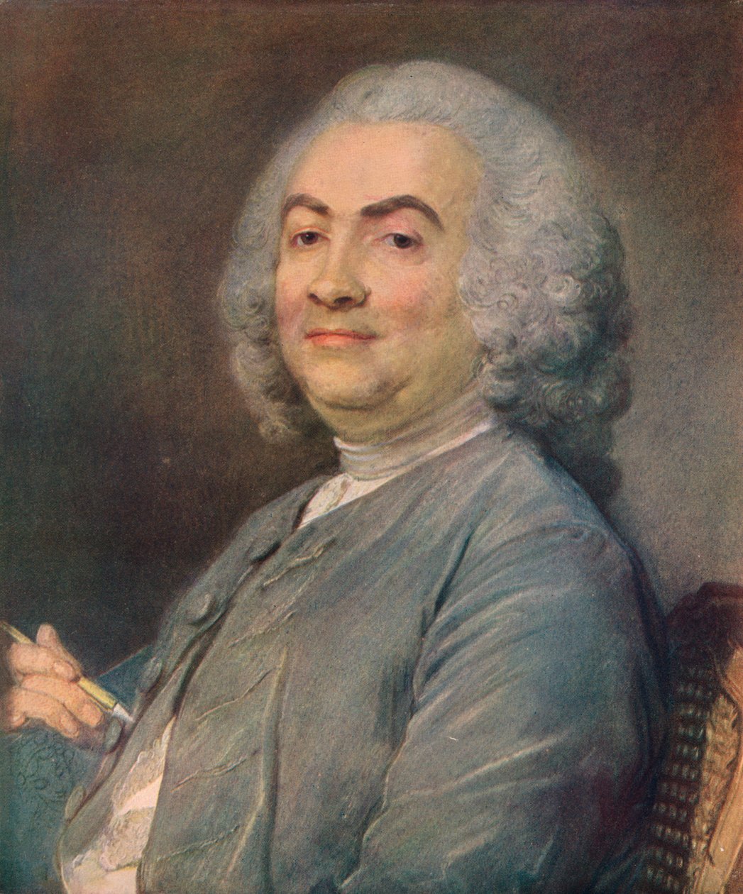 Laurent Carrs, 1745 da Jean Baptiste Perronneau