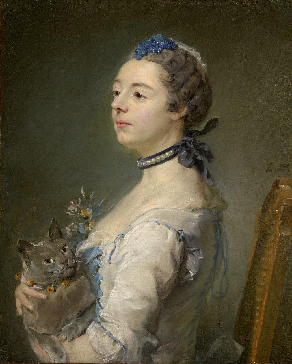 Magdaleine Pinceloup de la Grange, nata de Parseval da Jean Baptiste Perronneau