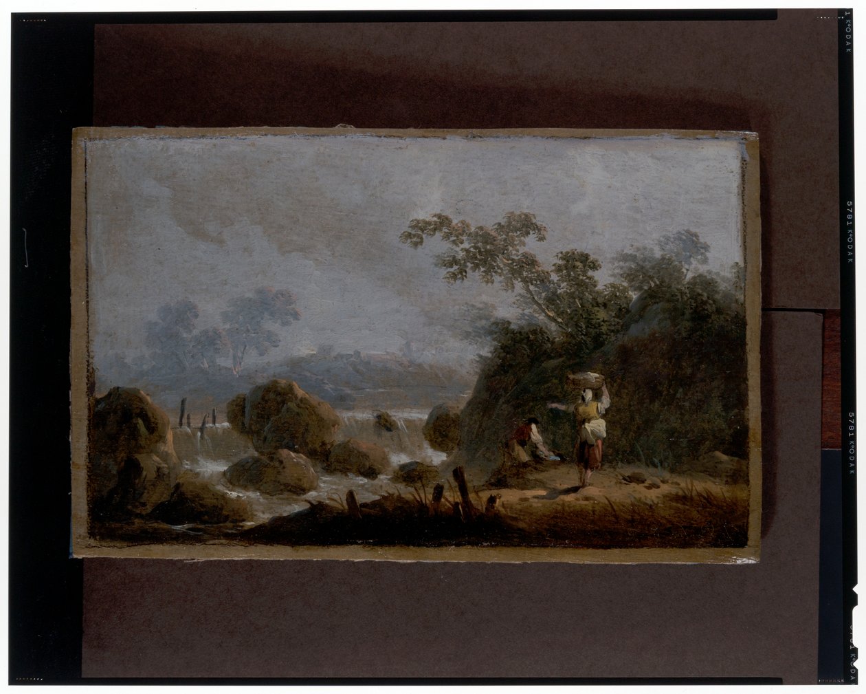 Una coppia di paesaggi da Jean Baptiste Pillement