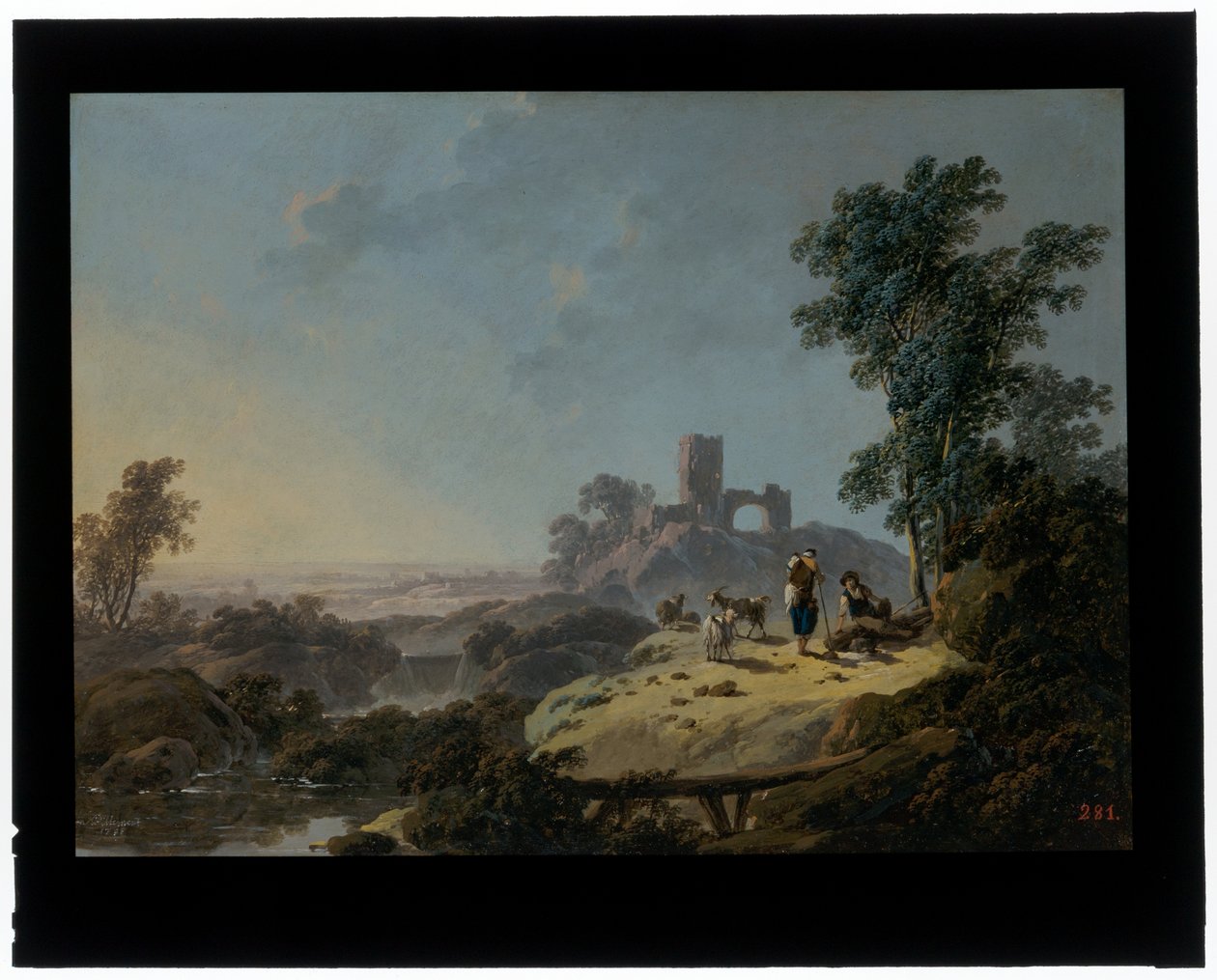 Il mattino da Jean Baptiste Pillement