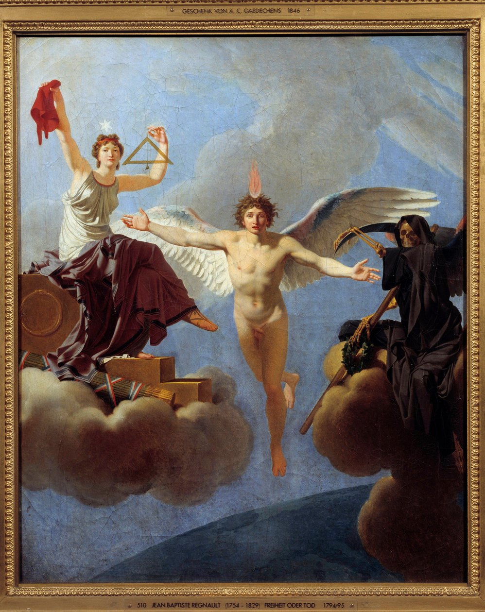 La Libertà o la Morte da Jean Baptiste Regnault
