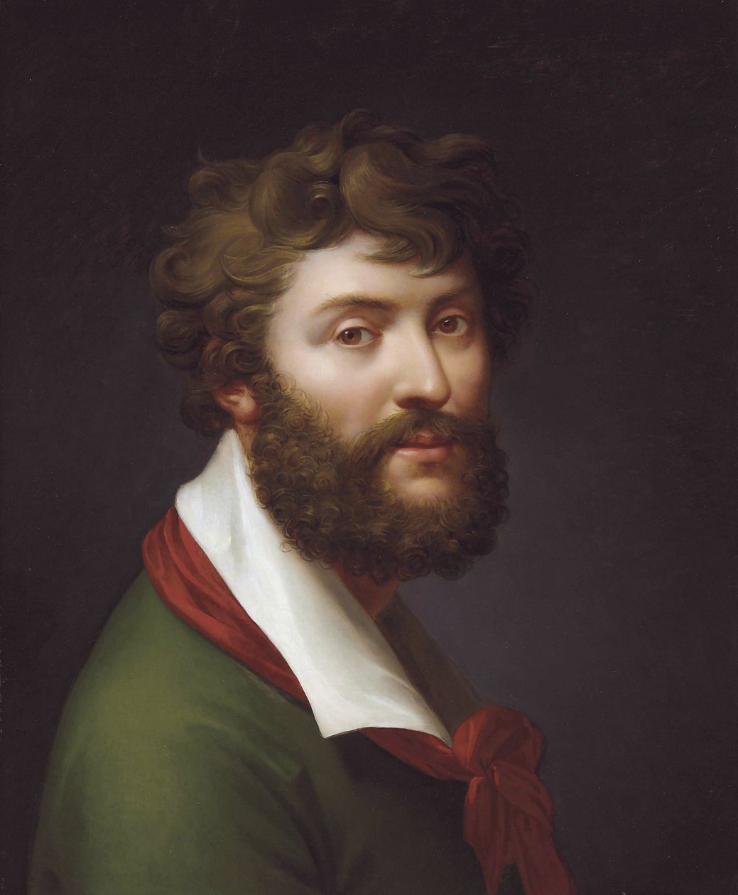 Autoritratto da Jean Baptiste Regnault