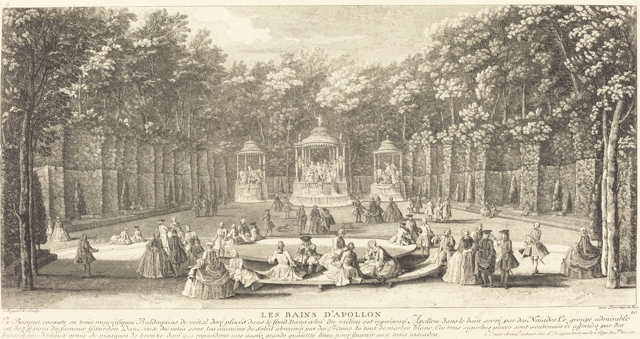 I bagni di Apollo da Jean Baptiste Rigaud