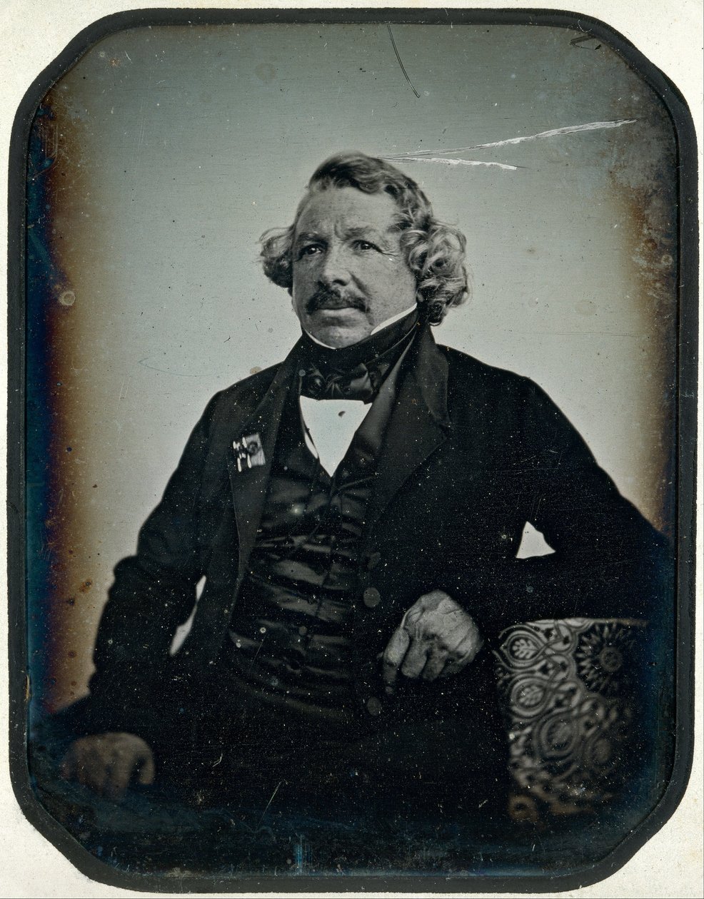 Louis Jacques Mandé Daguerre da Jean Baptiste Sabatier Blot
