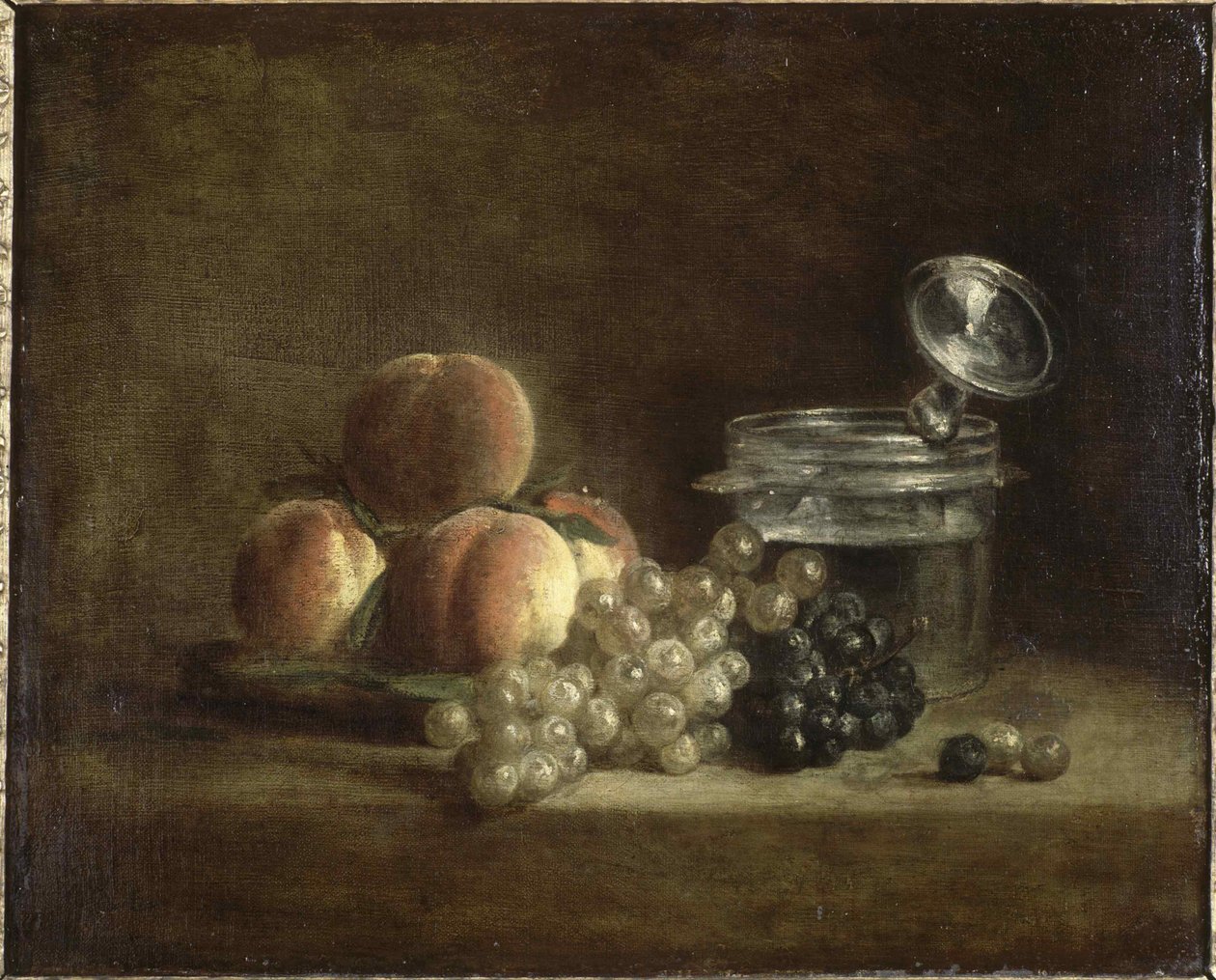 Pesche e Uva da Jean Baptiste Simeon Chardin