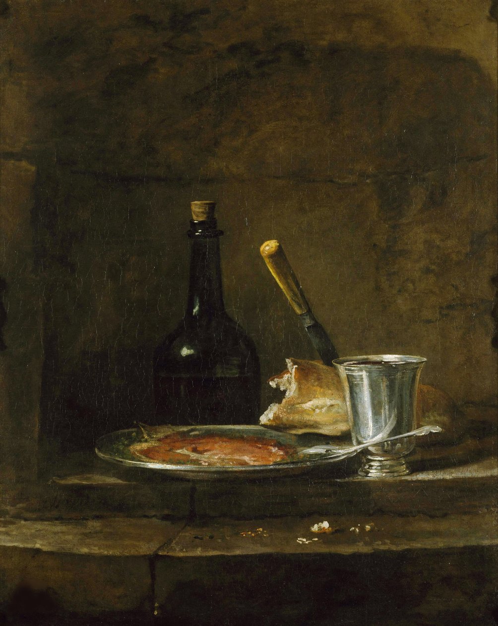 Preparazione della colazione, o Il calice d