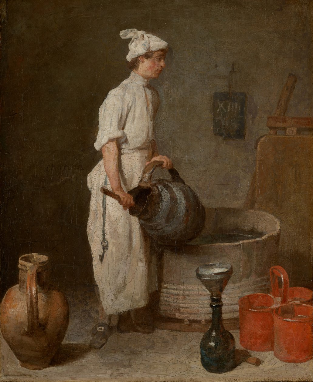 Il ragazzo della cantina, 1738 da Jean Baptiste Simeon Chardin