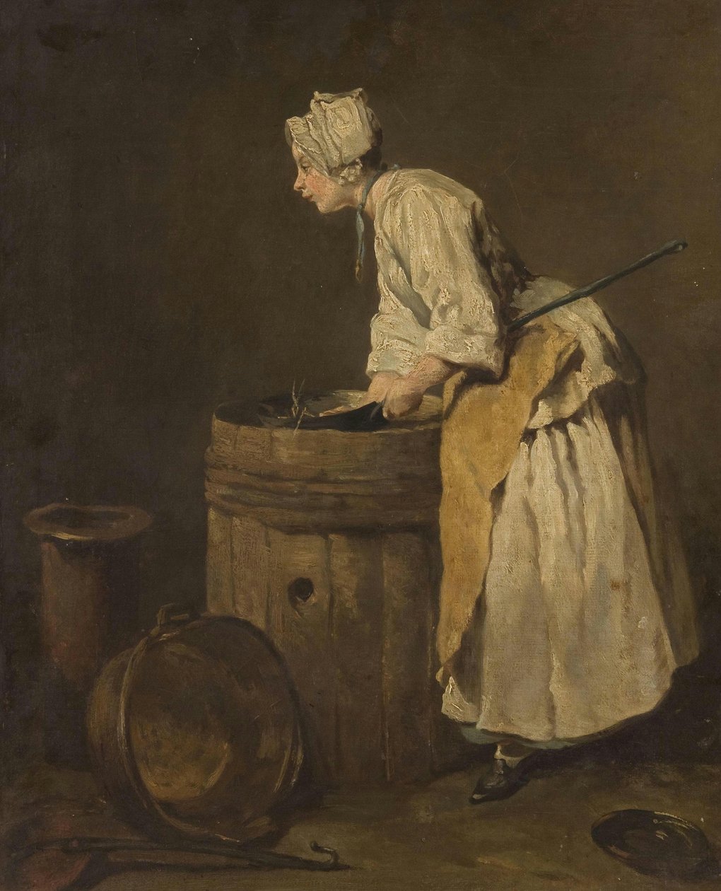 Cameriera di sala da Jean Baptiste Simeon Chardin
