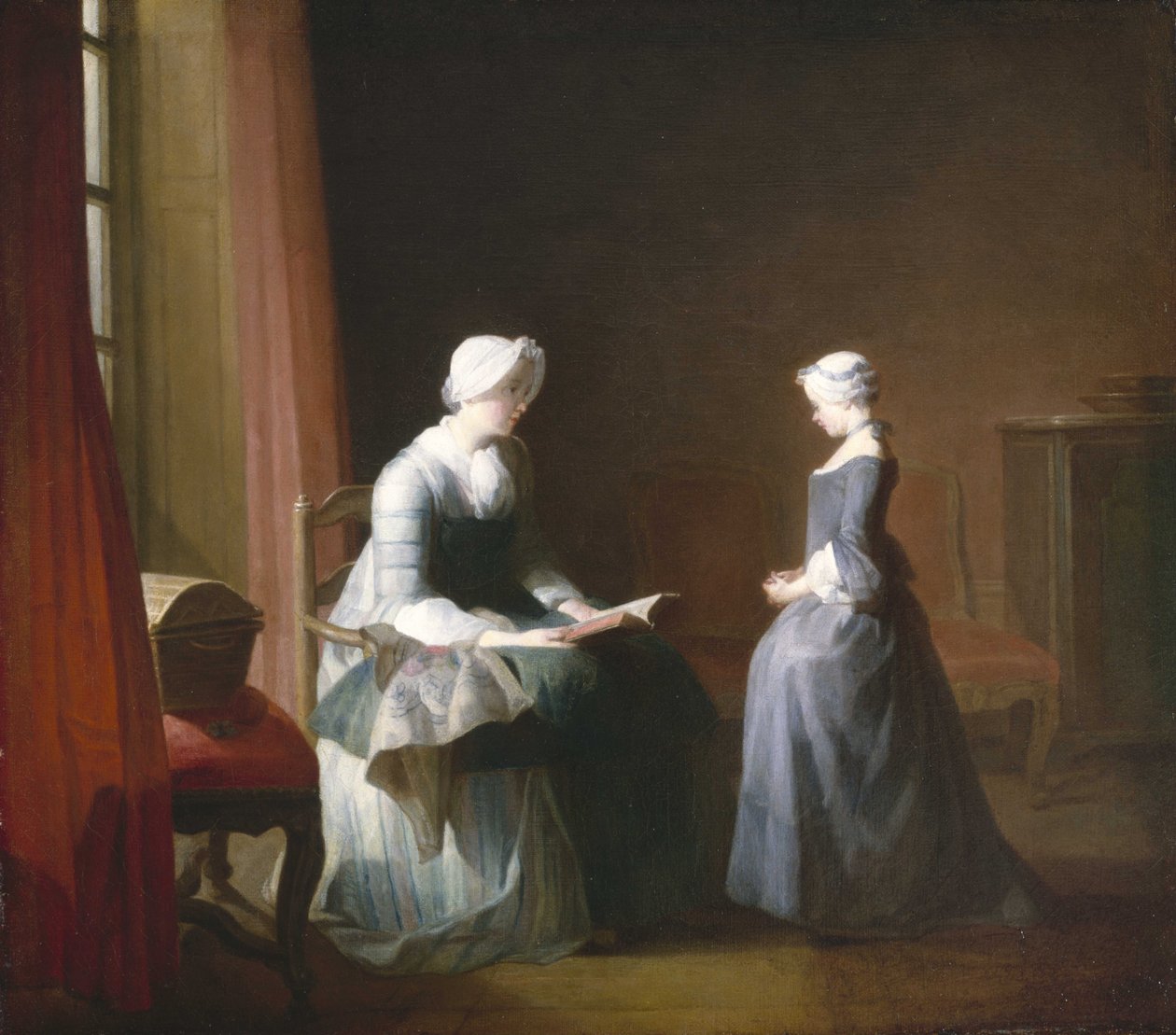 La buona educazione da Jean Baptiste Simeon Chardin