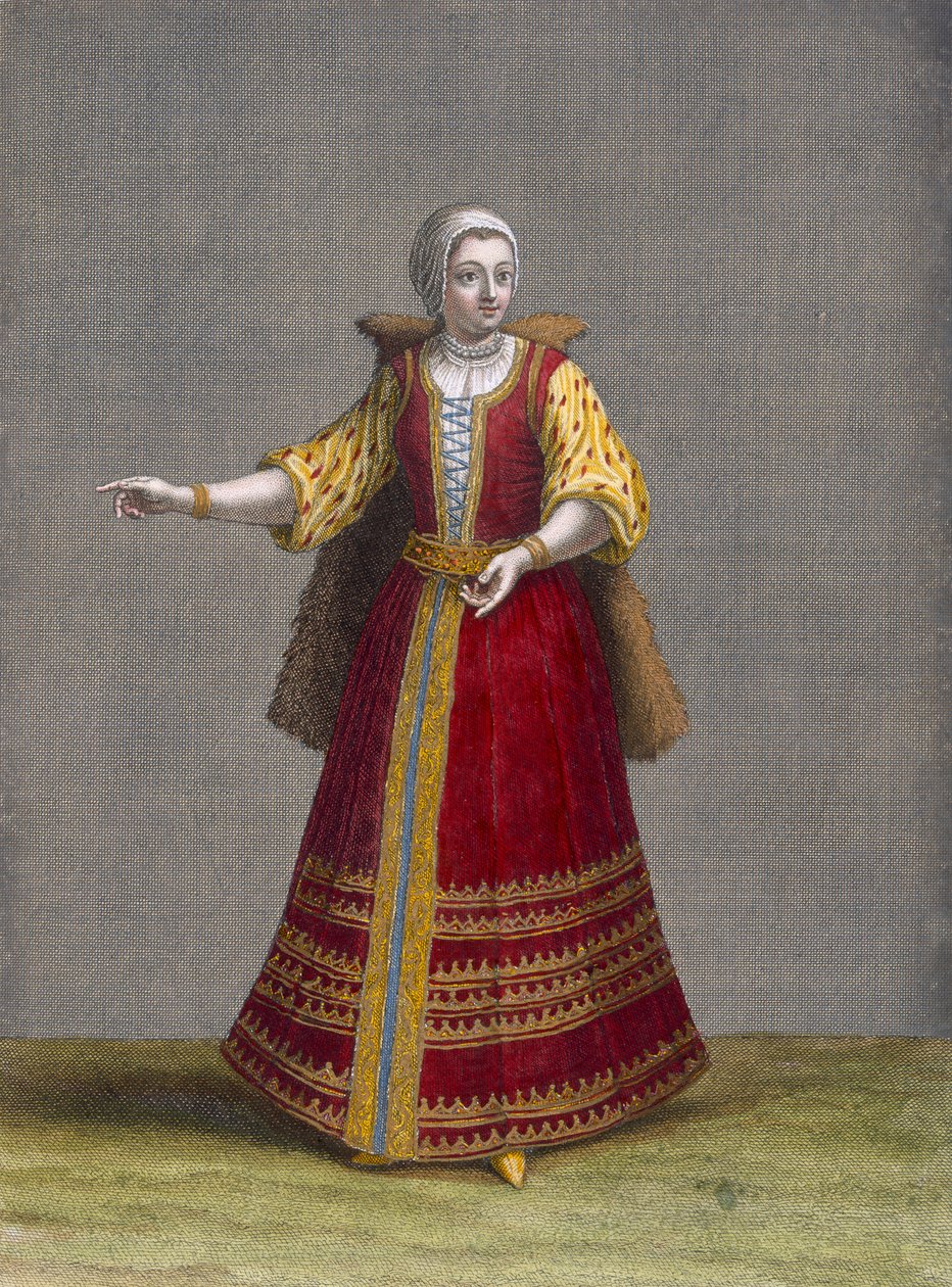 Una donna ungherese, tavola 77 da 