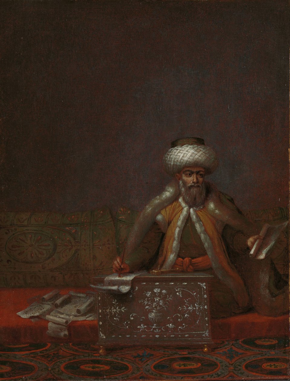 Il Reis Effendi, Capo della Cancelleria da Jean Baptiste Vanmour