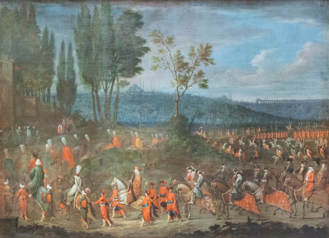 Il corteo ambasciatoriale da Jean Baptiste Vanmour