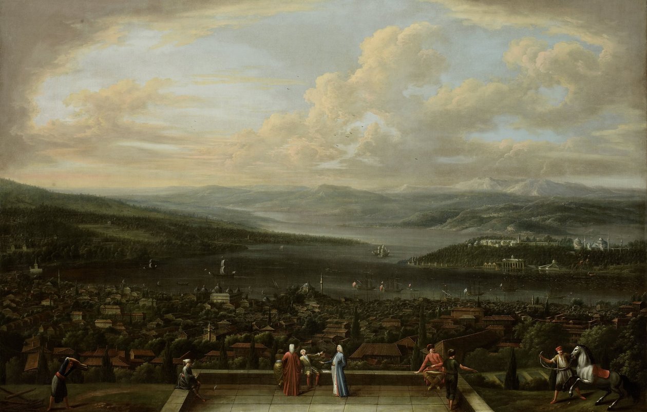 Veduta di Istanbul dall