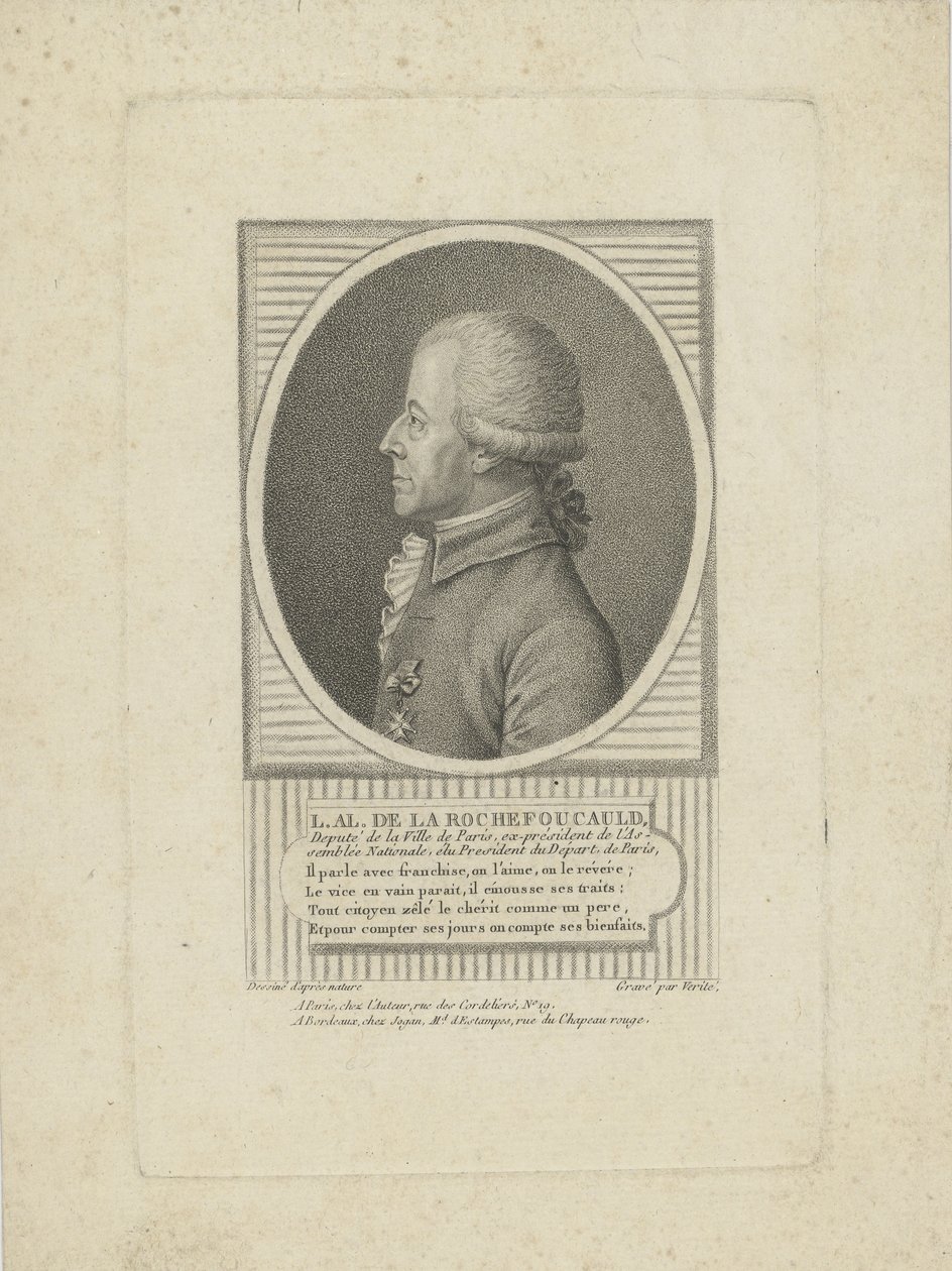 Louis-Alexandre de La Rochefoucauld, Duca d